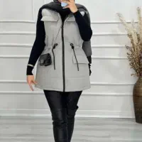 پافر زنانه کاملا نو ،کاپشن کلاه دار بلند|لباس|صدرا-فارس, فاز ۱|دیوار