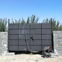 درب باغی ویلایی3828944دروازه حیاطی پارکینگی2992993|مصالح و تجهیزات ساختمان|چهارباغ, |دیوار