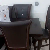 میز۶ نفره چوبی|میز و صندلی غذاخوری|یاسوج, |دیوار