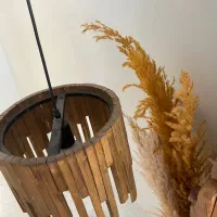 لوستر چوبی۲عدد