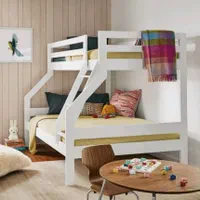 دوطبقه تخت خواب با نرده