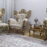 مبل سلطنتی چوب|مبلمان خانگی و میز عسلی|مشهد, تربیت (صدف)|دیوار