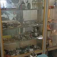 فروش دو ویترین ایستاده الومینیوم تمیز