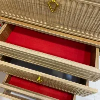 ست میز آرایش آینه چراغدار  صندلی|تخت و سرویس خواب|شاهین‌شهر, عطار|دیوار