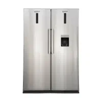 یخچال دو قلو کاملا نو نیکسان استیل