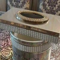 جای دستمال کاغذی و سطل|ظروف سرو و پذیرایی|تهران, شهرک فردوس (حسینی)|دیوار