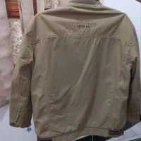 کاپشن دو رویه و شلوار کتان نو