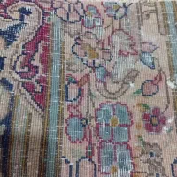 قالی دستباف یک متر در 3متر بافت|فرش|فهرج, |دیوار