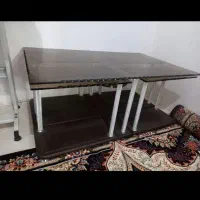 میز جلو مبلی وچهارعددعسلی