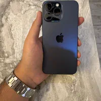 آیفون ۱۵ پرومکس ۵۱۲ گیگ آبی باتری ۹۱ بدون نقطه