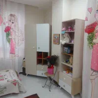 سرویس خواب کودک آپادانا کامل و لوکس|تخت و سرویس خواب|پرند, فاز ۱|دیوار