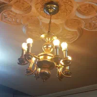 سه عدد لوستر قدیمی|لوستر و چراغ آویز|دزفول, |دیوار