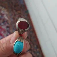 انگشتر زیبا نو جنس برنج