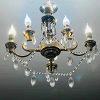 لوستر ۸ شاخه رنگ ثابت