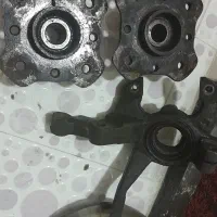 دیسک ترمز به همراه توپی و سگ دست پراید