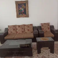 مبل ۷ نفره کلاسیک و تمیز ، چوب مقاوم، قیمت مناسب|مبلمان خانگی و میز عسلی|کامیاران, |دیوار