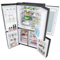 یخچال ال جی ساخت کره مدل X24 دودی رنگ|یخچال و فریزر|بانه, |دیوار