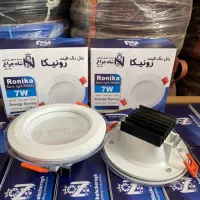 پنل هالوژن ۷ وات دورشیشه/ ۲۴ ماه گارانتی/ برق تسلا