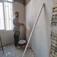گچکاری گچ کارخورده کاری نصب دیوار گچی تخریب خاکگچ|خدمات پیشه و مهارت|مشهد, امامیه (شهرک غرب)|دیوار