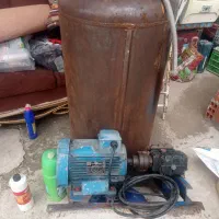 فروش کاواش سه فاز و بیست متر شیلنگ و کف پاش 200 لی