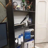 قفسه فلزی و ام دی اف|کتابخانه، شلف، قفسههای دیواری|قم, زنبیل آباد|دیوار