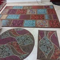 فرش ۴ متری به همراه قالیچه گردو پادری