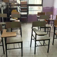 صندلی چوبی دسته دار مناسب مدارس،آموزشگاهها و شخصی|صندلی و نیمکت|قائم‌شهر, |دیوار