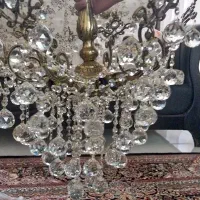 لوستر برنجی|لوستر و چراغ آویز|قزوین, |دیوار