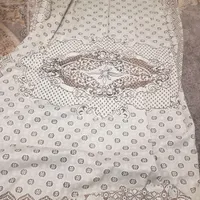 روتختی دو نفره و رومیزی اطلسی
