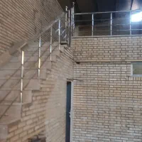 نصب نرده راه پله استیل در شیروان فاروج زیارت.خانلق|مصالح و تجهیزات ساختمان|شیروان (خراسان), |دیوار