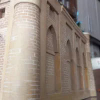 ماکت طرح چوب دستساز از بنای تاریخی|مجسمه، تندیس، ماکت|مشهد, فدک|دیوار