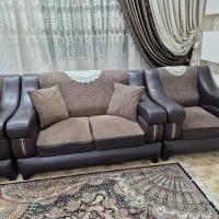 مبلمان راحتی با کیفیت به همراه ویترین|مبلمان خانگی و میز عسلی|قم, بنیاد|دیوار