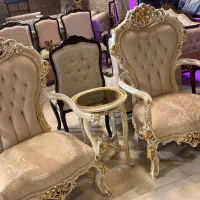 مبلمان سلطنتی رویال پارچه ترک ۵ سال ضمانت|مبلمان خانگی و میز عسلی|شیراز, شهرک گلها|دیوار