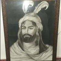سیاه قلم|تابلو، نقاشی، عکس|تهران, اتابک|دیوار