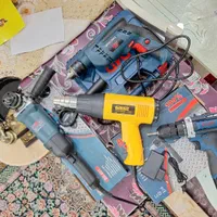 سشوار صنعتیDEWALT فرز دریل ۱۳۰۰وات دلر ۴قلم|ماشین‌آلات صنعتی|مشهد, مهدی آباد|دیوار