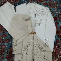 کت شلوار مجلسی نو سایز ۳۸ هم میش