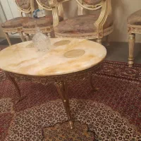 ۳عدد میز عسلی برنزی خیلی شیک و سنگین در حد نو