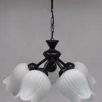 لوستر ۵ شاخه رز|لوستر و چراغ آویز|محمدشهر, |دیوار