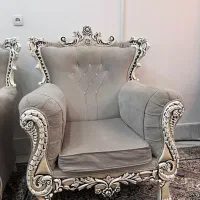 مبلمان نیمه سلطنتی و میزناهارخوری|مبلمان خانگی و میز عسلی|اردکان, |دیوار