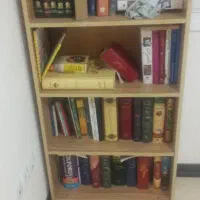 کتابخانه چهار طبقه جنس ام دی اف