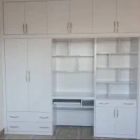 کمددیواری‌و میز تحریر ملامینه جنس پویا نقد و اقساط