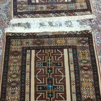 یک  جفت  قالیچه  ترکمن  دست باف