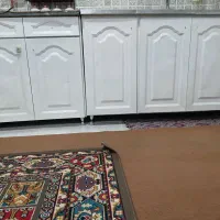 کابینت فلزی ۲متر تمیز|آب‌چکان و نظم‌دهنده ظروف|گمیشان, |دیوار