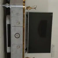 آینه کنسول تمیز وزیبا همراه میز تی وی|بوفه، ویترین، کنسول|سمنان, |دیوار