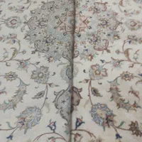 فرش گل ابریشم جفت|فرش|کرمانشاه, |دیوار