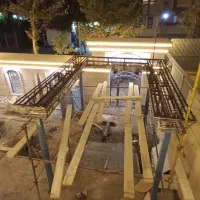 اجرای رابیتس کاری جوشکاری نما ،والپست ،سقف|خدمات پیشه و مهارت|مشهد, شهید بهشتی|دیوار