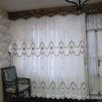 پرده|پرده، رانر، رومیزی|مشهد, شهرک مهر آباد|دیوار