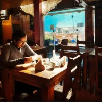 میز و صندلی چوب روس