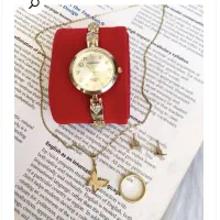 ساعت مچی دخترانه بند استیل رنگ طلایی|ساعت|ایذه, |دیوار