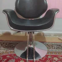 صندلی آرایشگاهی - جک کاملاً سالم و پایه استیل